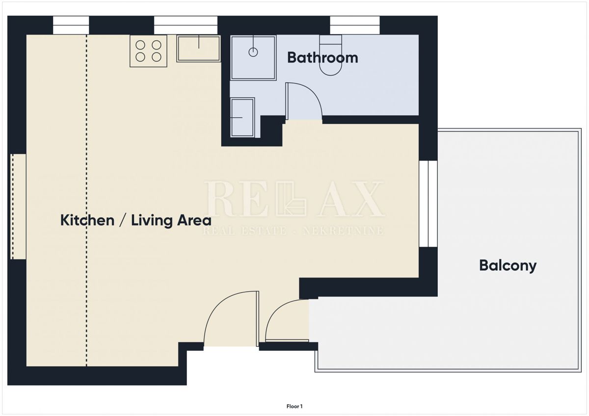 Crikvenica – Dvonadstropno stanovanje, 104 m² s pogledom na morje