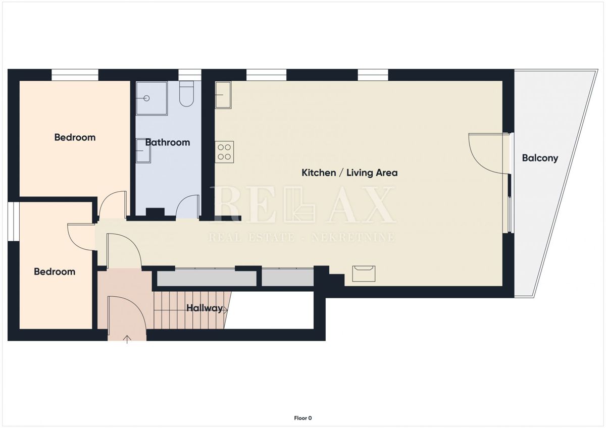 Crikvenica – Dvonadstropno stanovanje, 104 m² s pogledom na morje