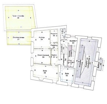 Novi Vinodolski - poslovni prostori, stanovanje in skladišče