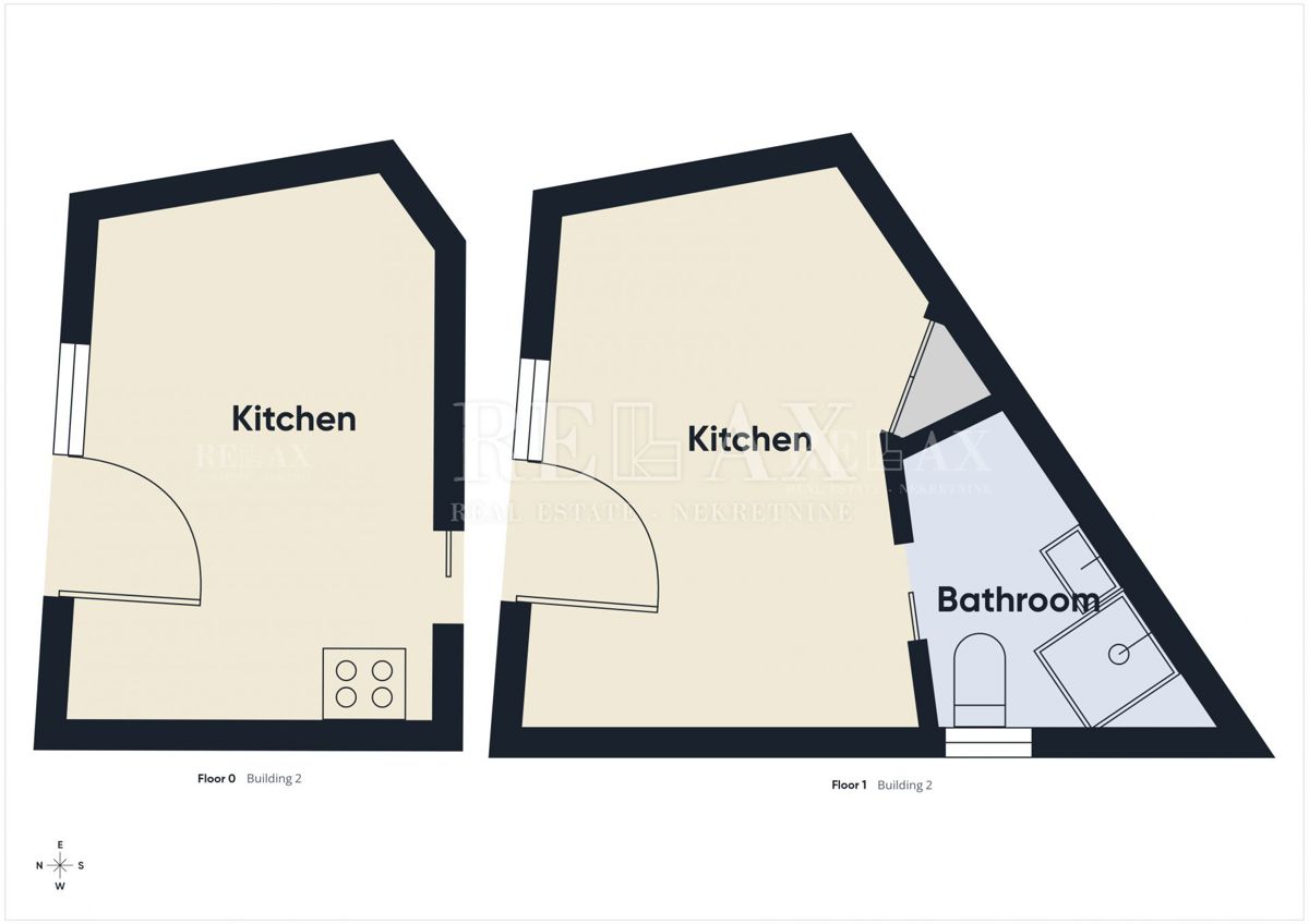 Jadranovo - hiša s 5 stanovanjskimi enotami