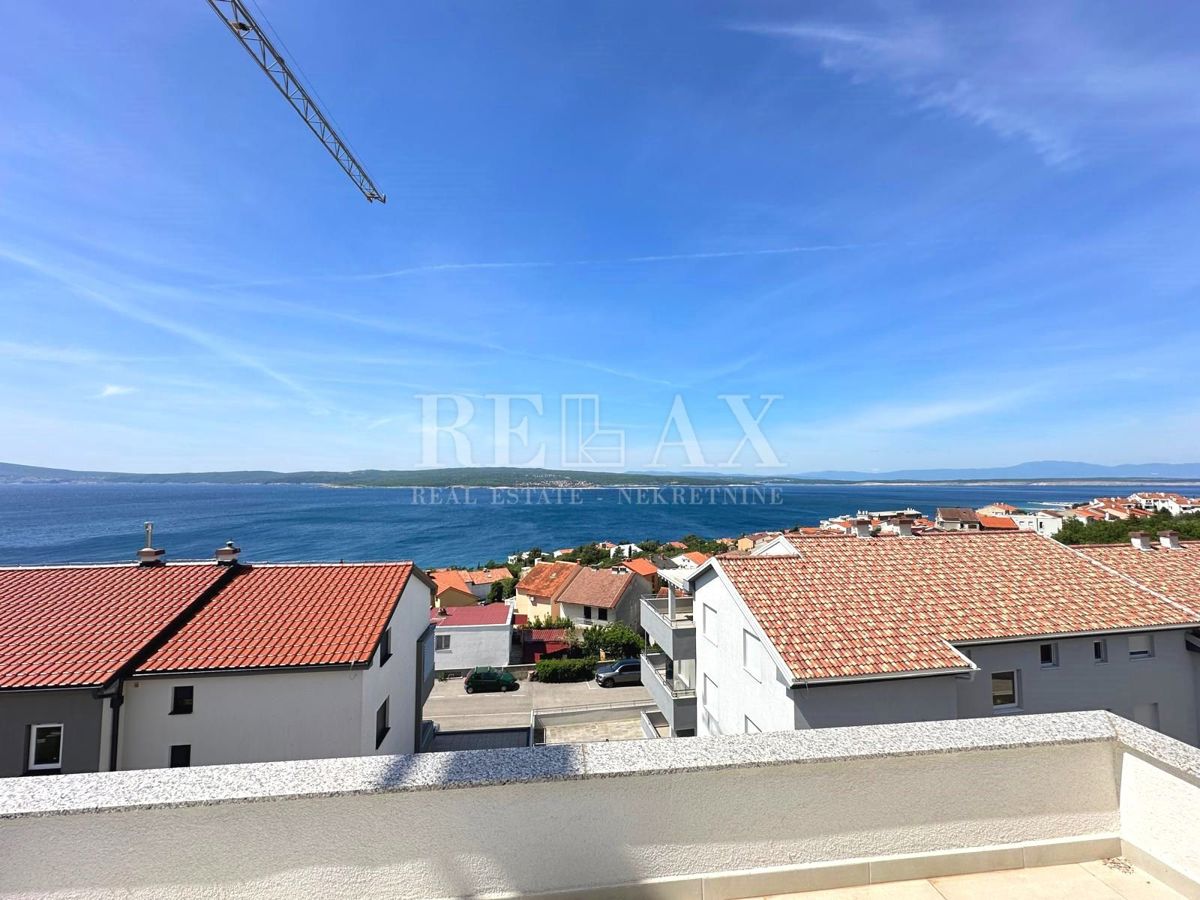 CRIKVENICA - Novogradnja s pogledom na morje