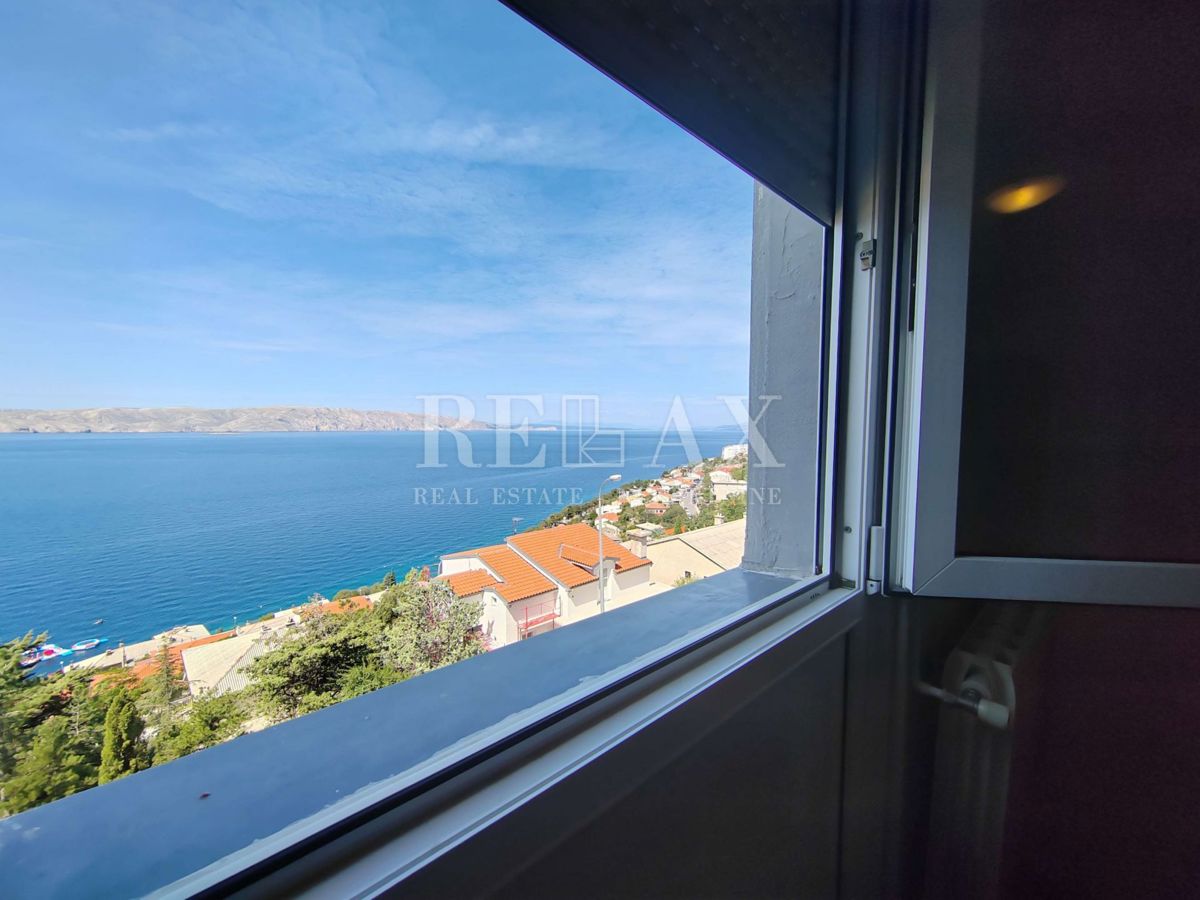 Senj - stanovanje s panoramskim razgledom na morje
