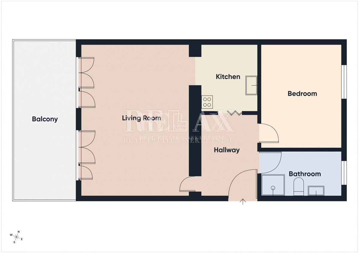 Dramalj - apartma s panoramskim pogledom na morje
