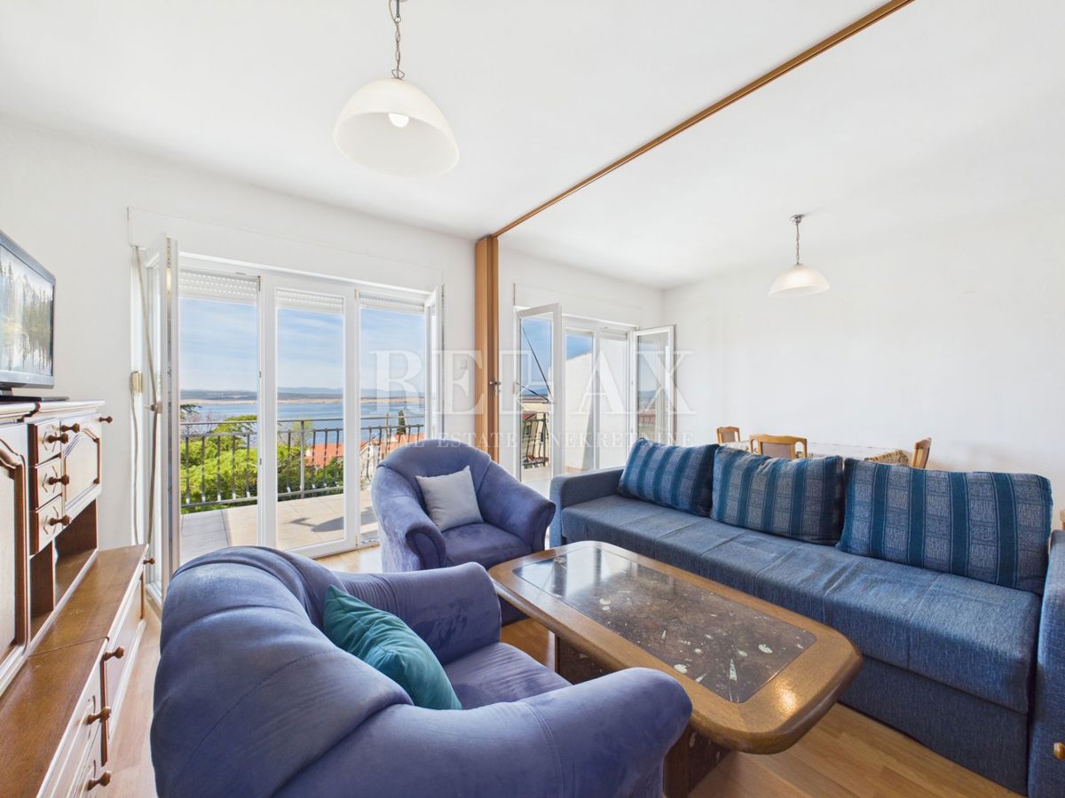 Dramalj - apartma s panoramskim pogledom na morje