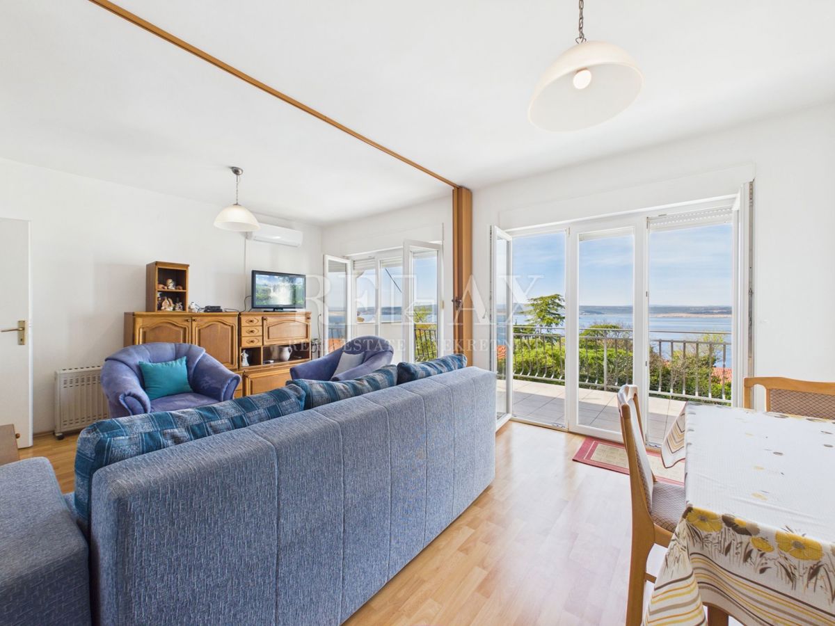 Dramalj - apartma s panoramskim pogledom na morje