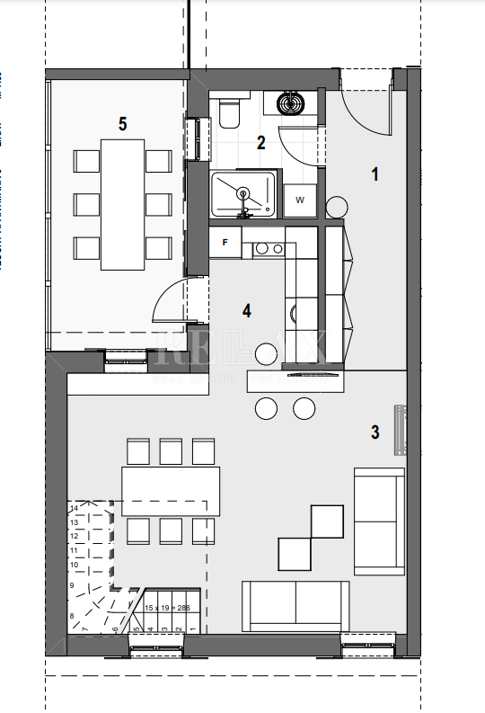 OPATIJA, VOLOSKO - Dvoetažni apartma s pogledom na morje