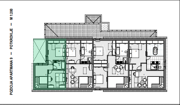 OPATIJA, VOLOSKO - Dvoetažni apartma s pogledom na morje