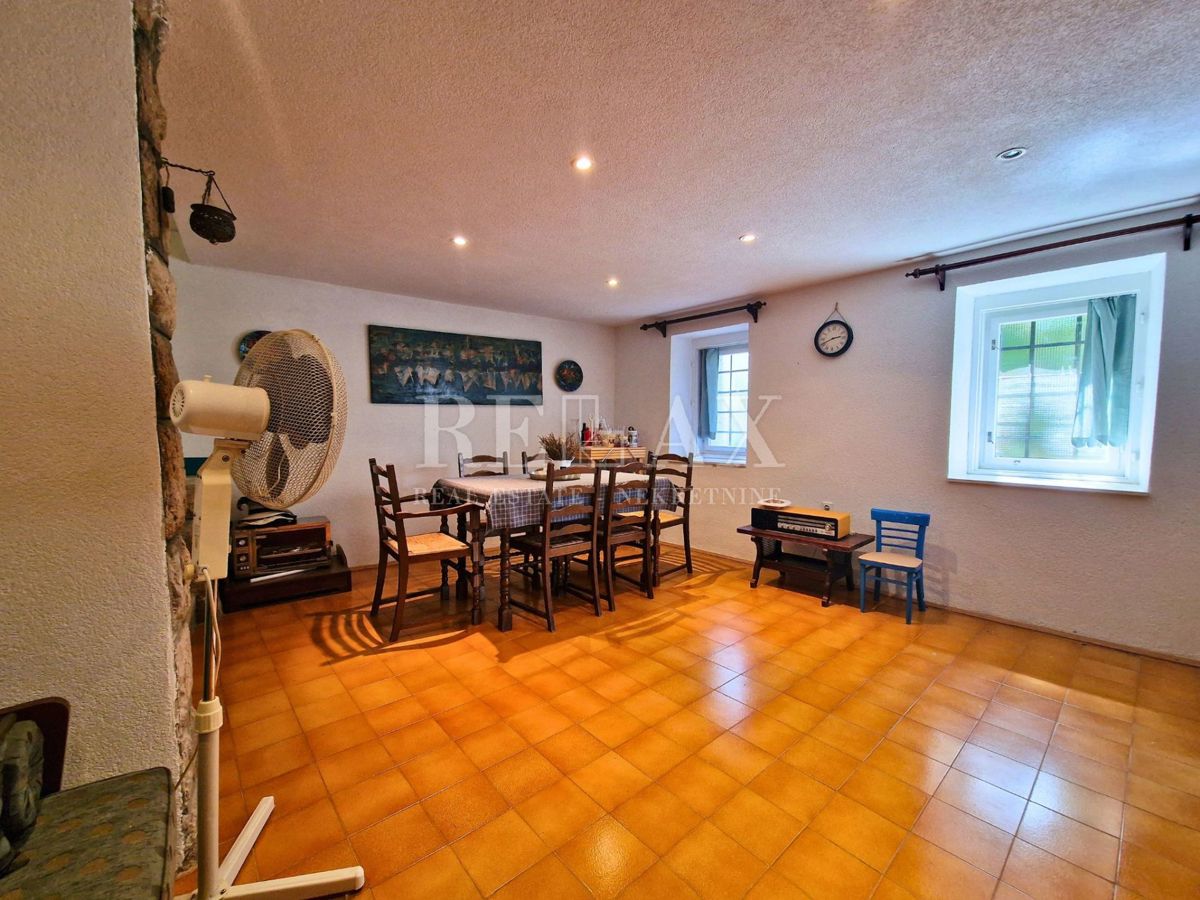 Selce - hiša z 2 apartmajema, 350 m od morja
