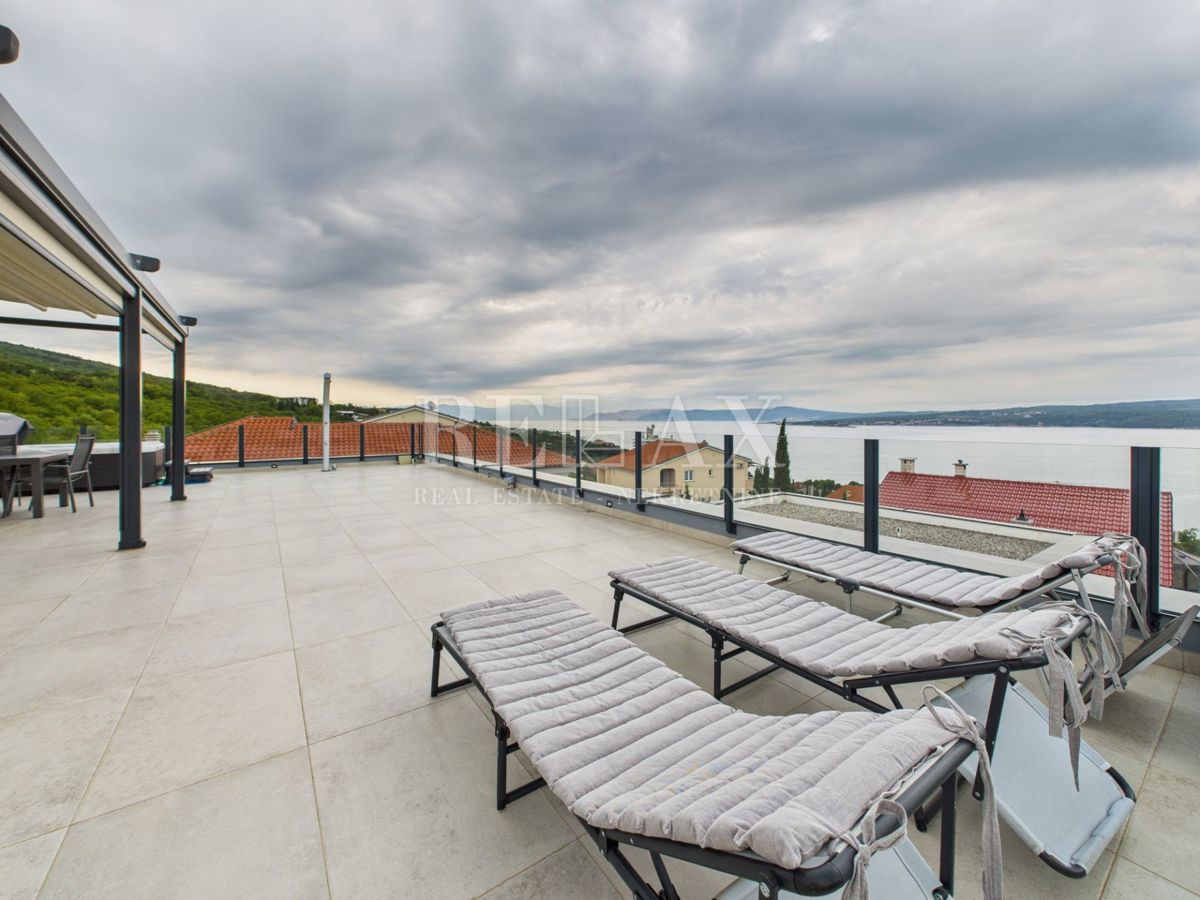 Dramalj - dve stanovanjski enoti s panoramskim razgledom