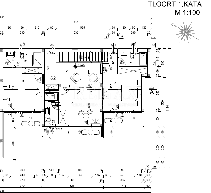 Crikvenica - Vila s panoramskim pogledom na morje