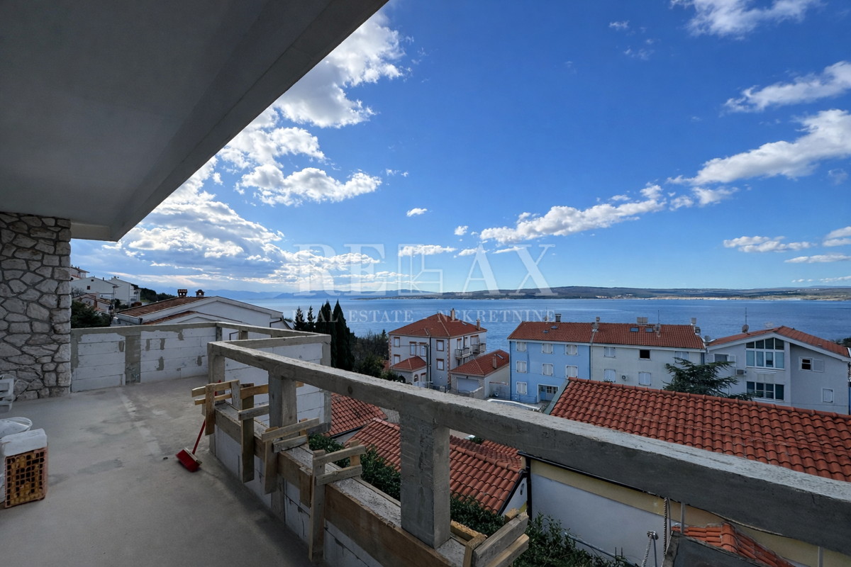 Dramalj - stanovanje s panoramskim razgledom v novogradnji