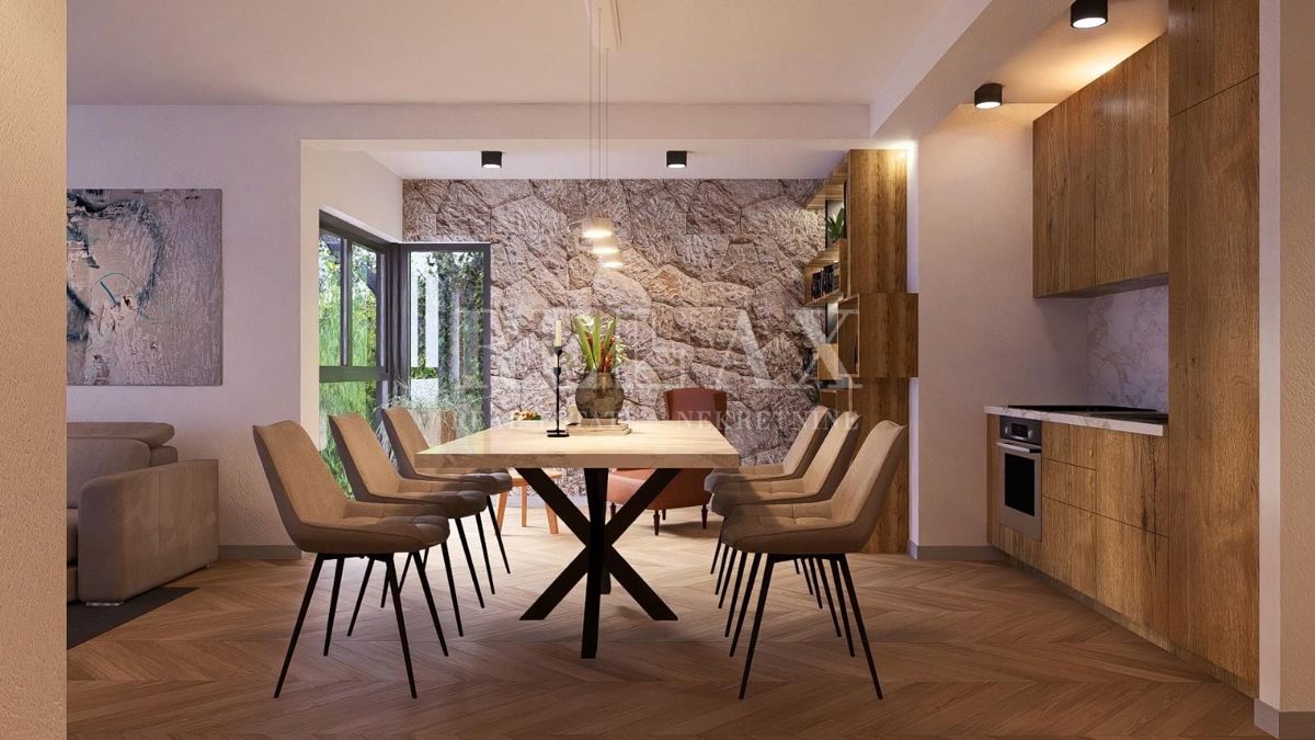 Dramalj - stanovanje s panoramskim razgledom v novogradnji