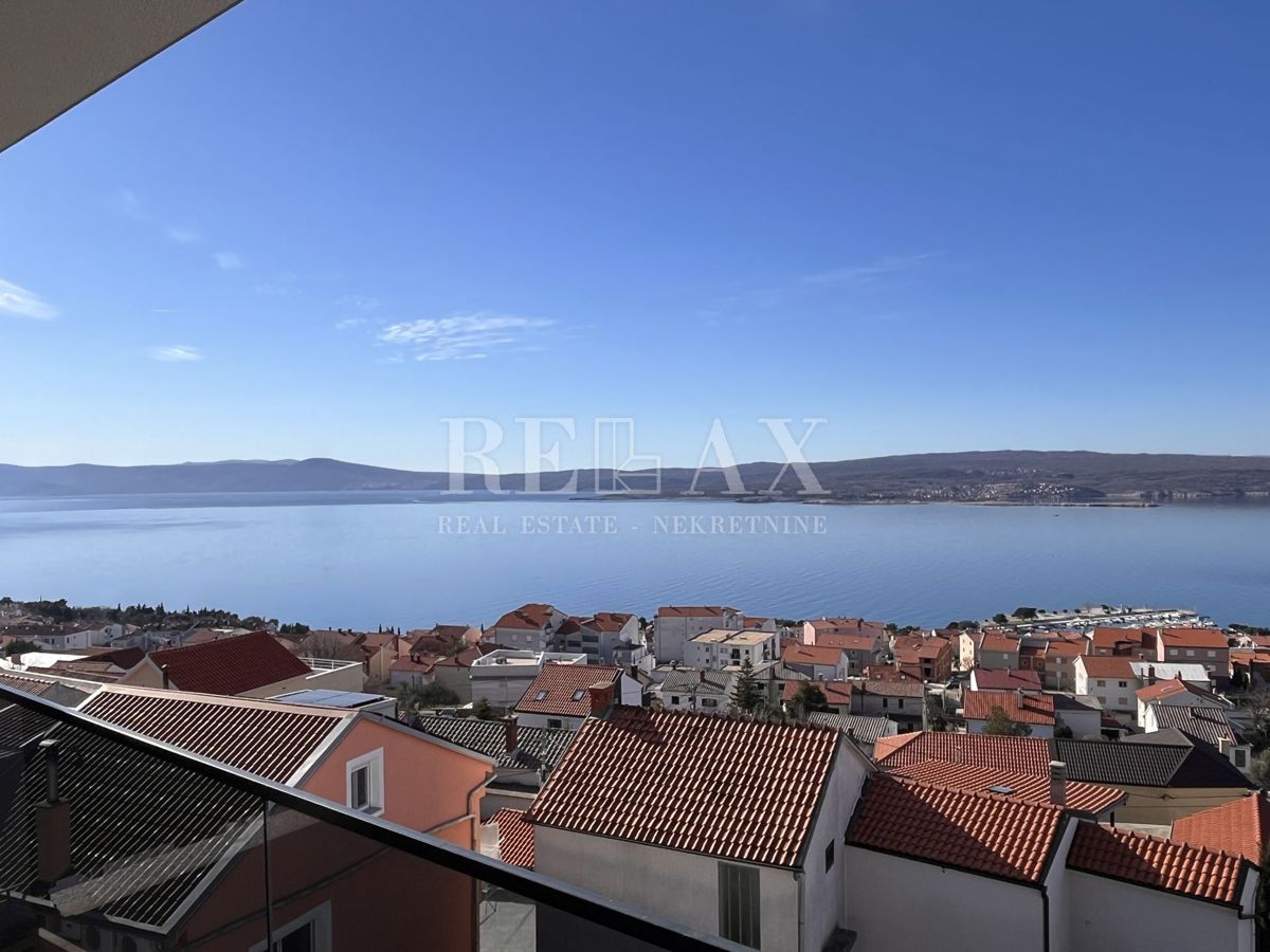 Crikvenica - stanovanje v novi stavbi s razgledom