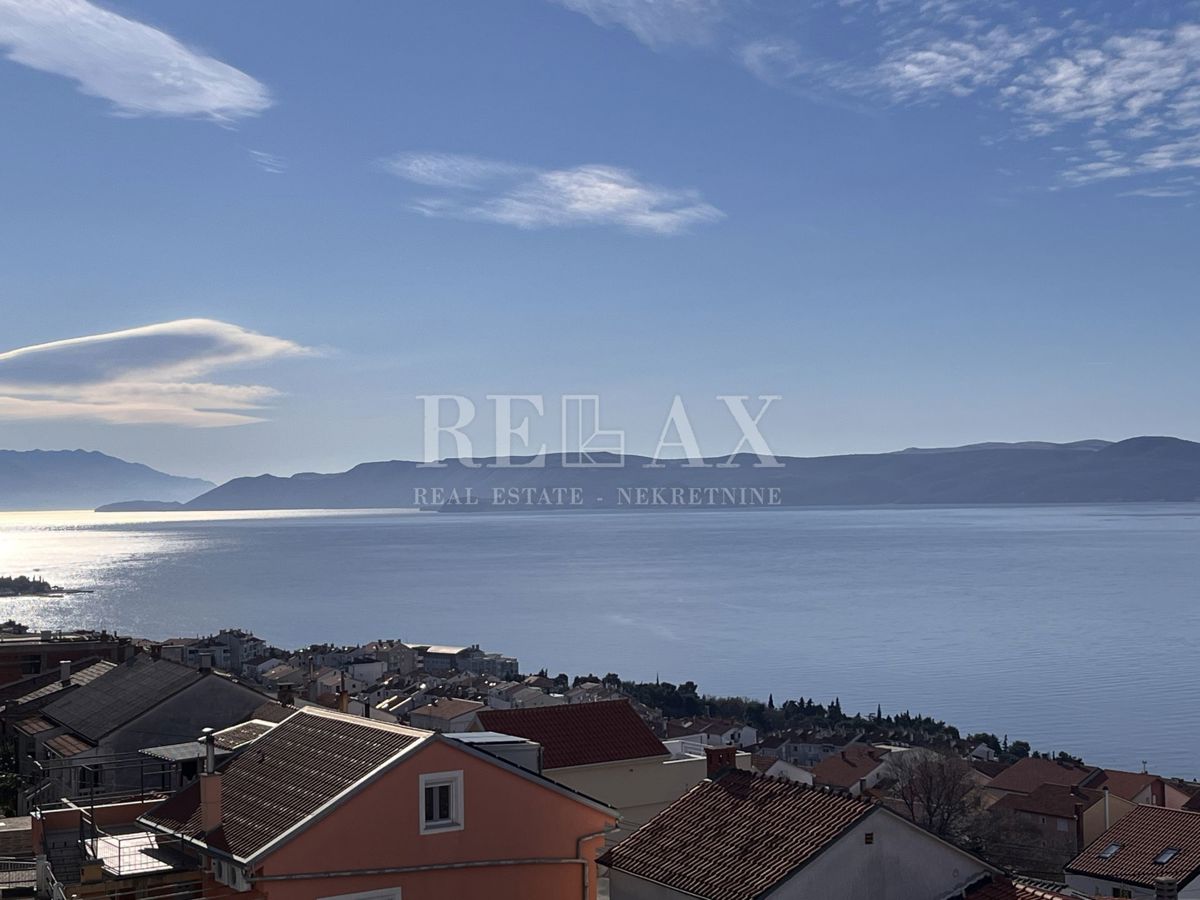 Crikvenica - stanovanje v novi stavbi s razgledom