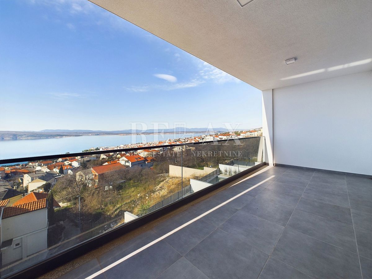 Crikvenica - stanovanje v novi stavbi s razgledom