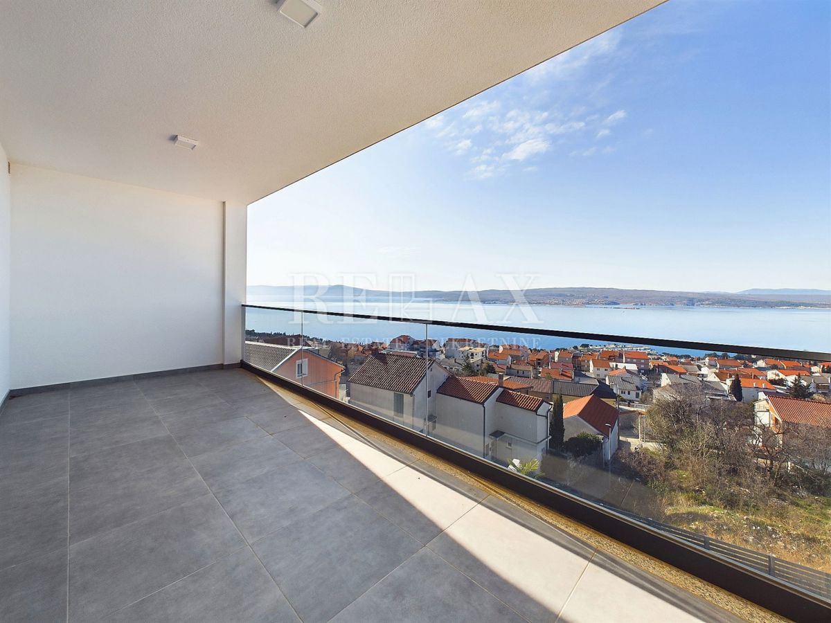 Crikvenica - apartma s panoramskim pogledom na morje