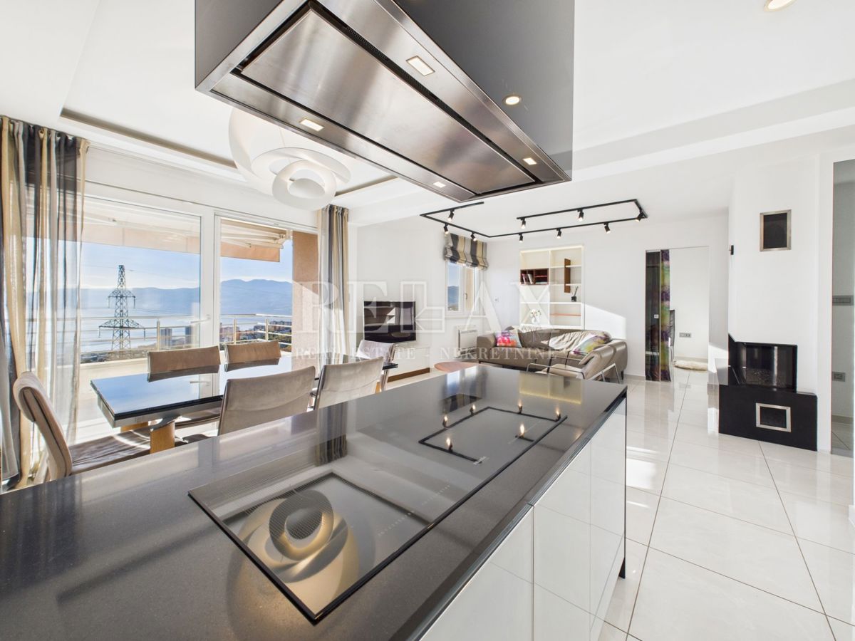 Rijeka, Drenova - luksuzno stanovanje s pogledom na morje