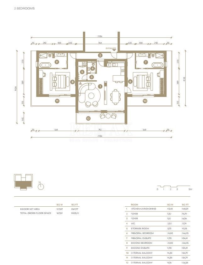 Novi Vindolski - ekskluzivni penthouse v letovišču