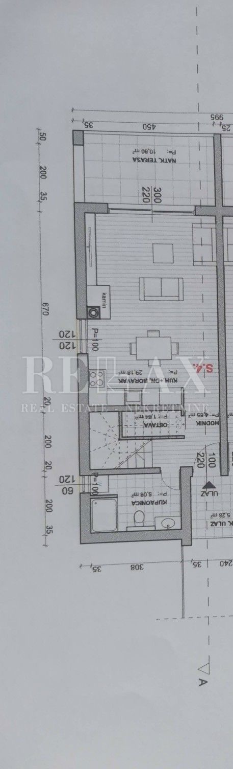 CRIKVENICA, DRAMALJ - Dvoetažni apartma s panoramskim pogledom na morje