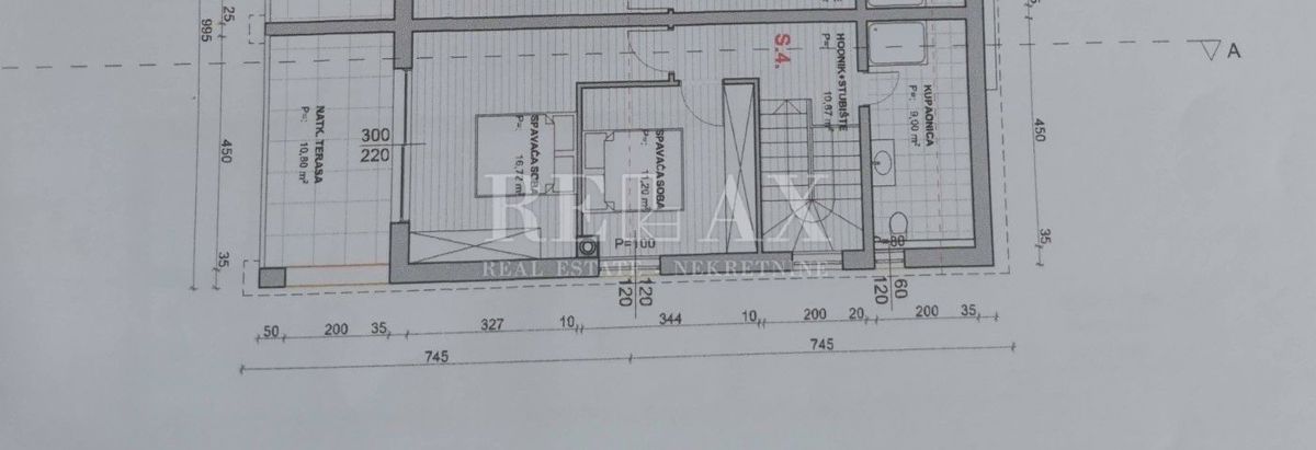 CRIKVENICA, DRAMALJ - Dvoetažni apartma s panoramskim pogledom na morje