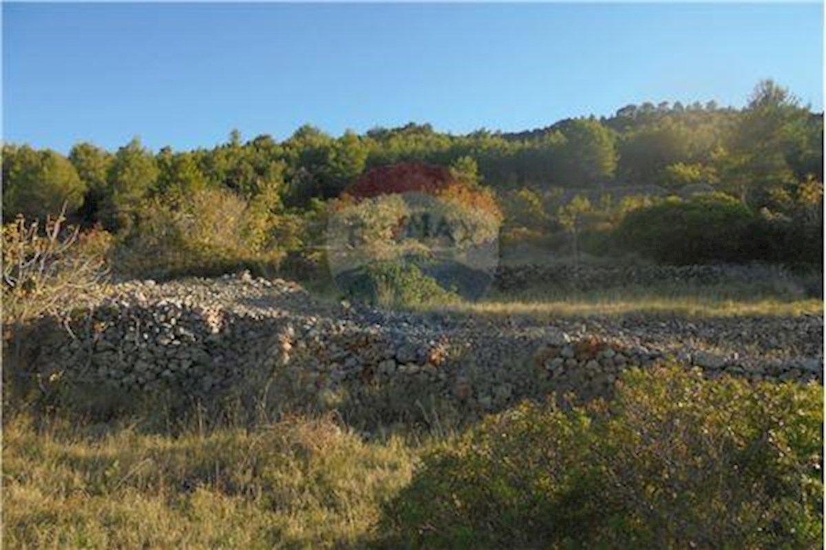 CENOVNO DOSTOPNE!! Kmetijsko zemljišče, otok HVAR, pogled na morje!!!