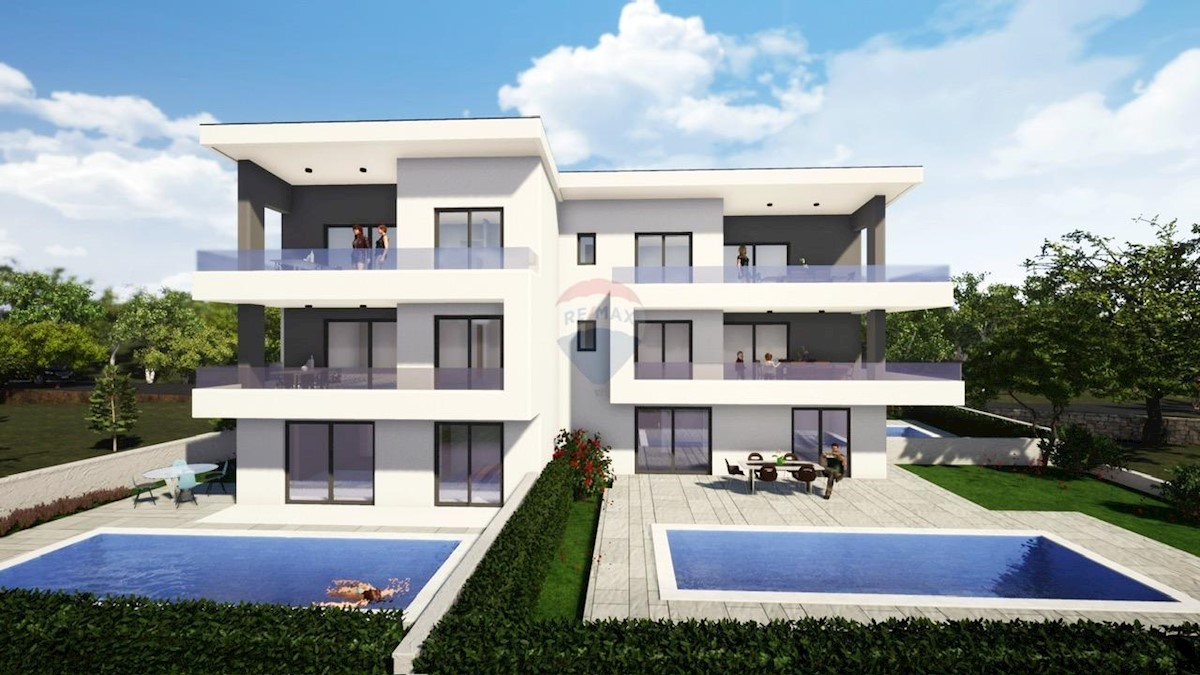 Stanovanje/Apartma Malinska, Malinska-Dubašnica, 120m2