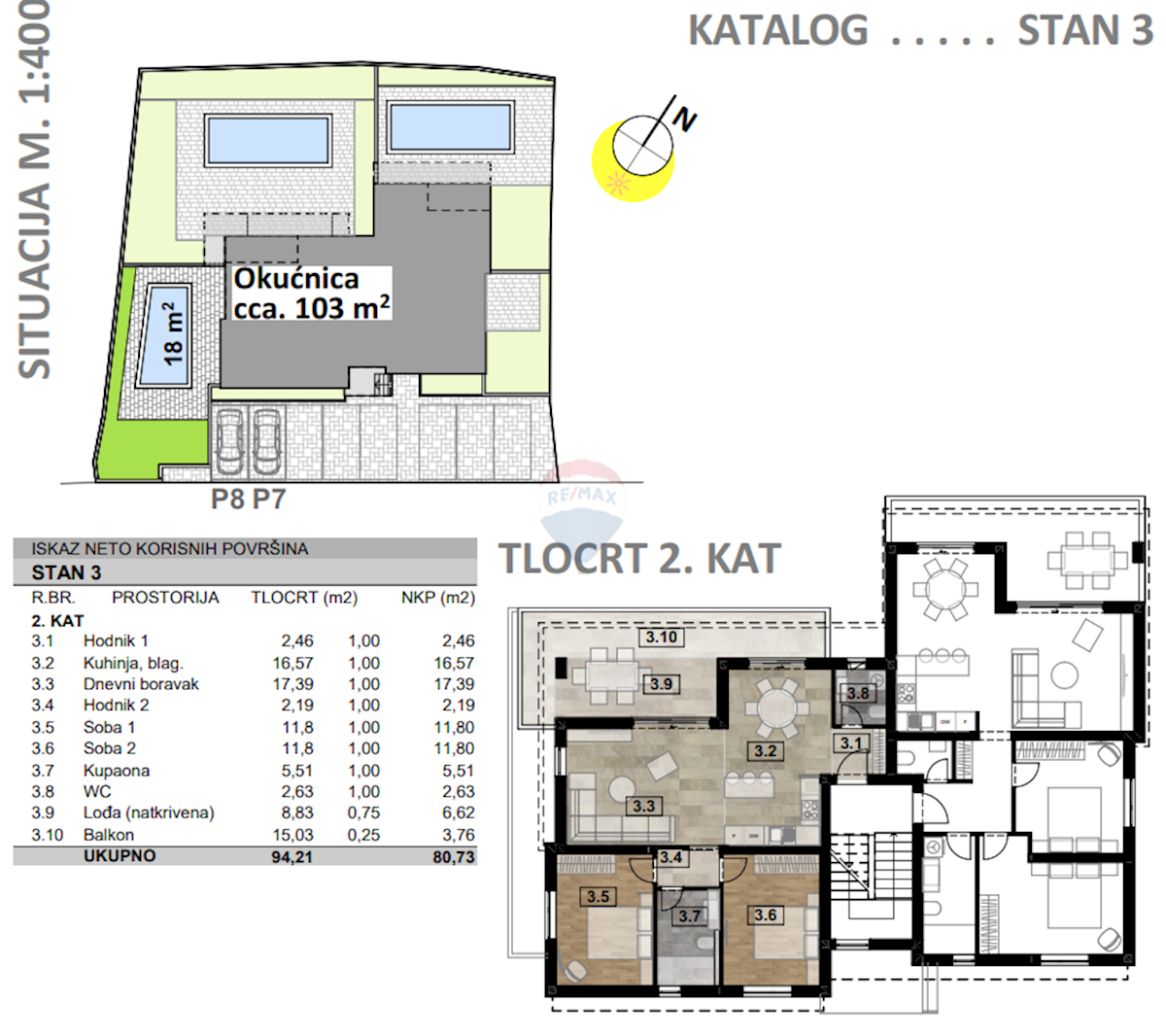 Stanovanje/Apartma Malinska, Malinska-Dubašnica, 120m2