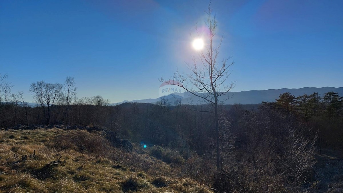 Stavbno zemljišče Breza, Klana, 734m2