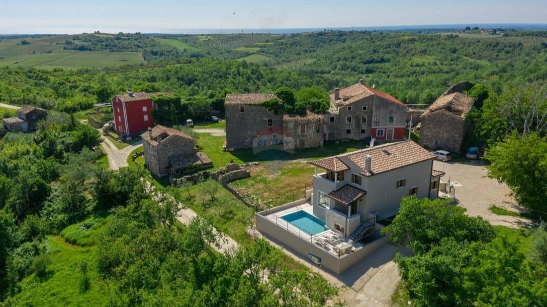 Istra, Buje, okolica - Vila s panoramskim pogledom