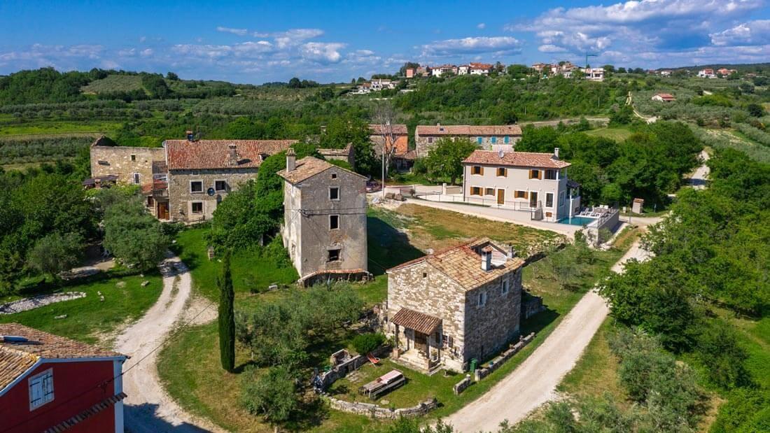 Istra, Buje, okolica - Vila s panoramskim pogledom