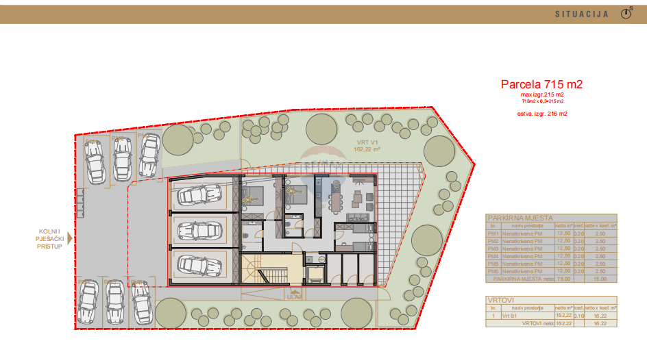 Stanovanje/Apartma Rovinj, 125m2