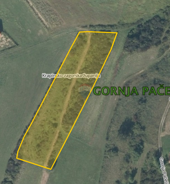 Stavbno zemljišče Gornja Pačetina, Krapina - Okolica, 3.749m2