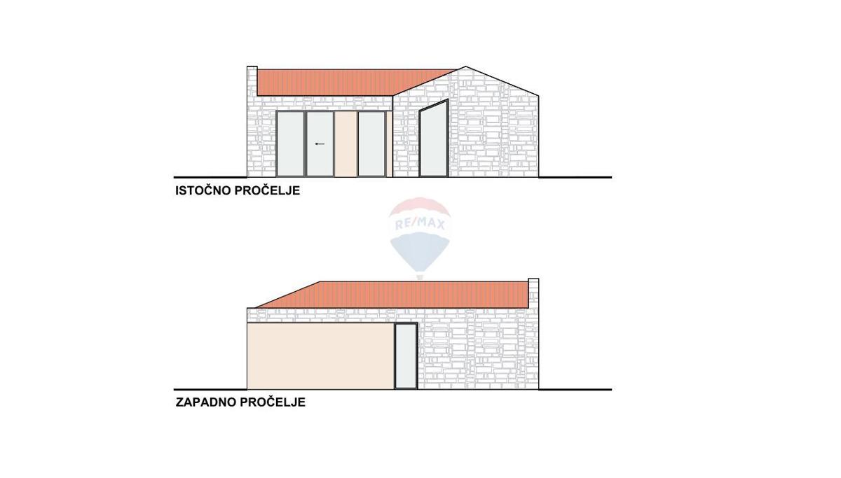 Hiša Rovinjsko Selo, Rovinj, 100m2