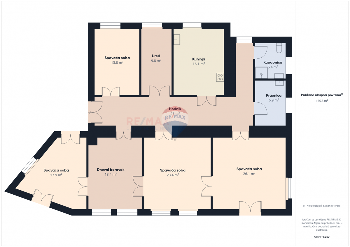 Pulj, center – Stanovanje v avstro-ogrski vili