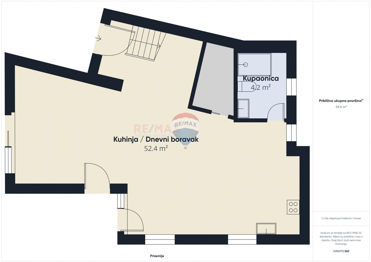 Hiša Krasica, Buje, 85m2