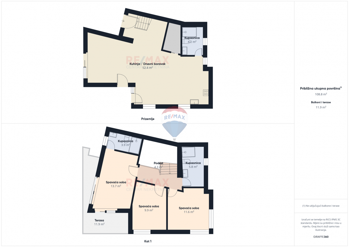 Hiša Krasica, Buje, 85m2