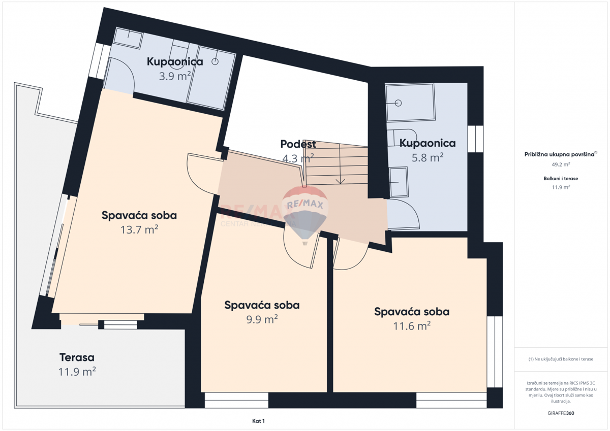 Hiša Krasica, Buje, 85m2