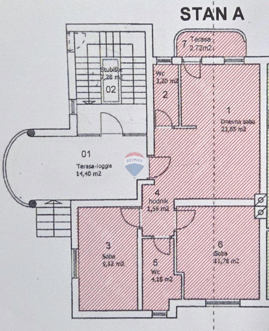 Stanovanje/Apartma Premantura, Medulin, 56,65m2