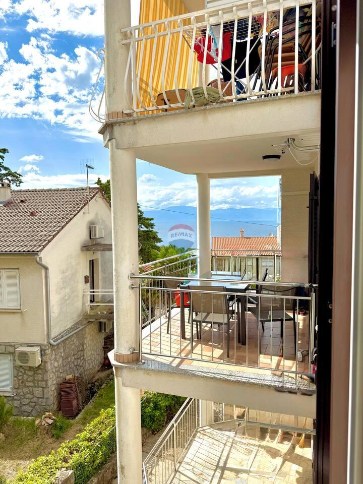 Stanovanje/Apartma Njivice, Omišalj, 17m2