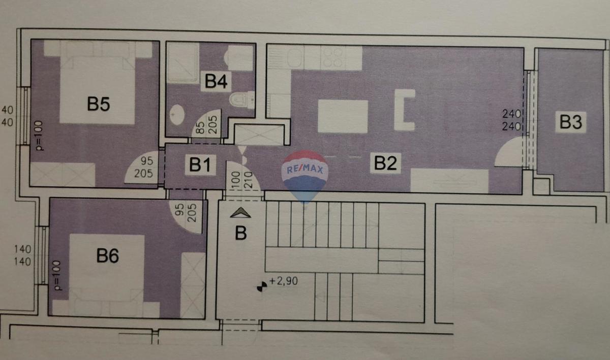 Stanovanje/Apartma Šijana, Pula, 73,96m2