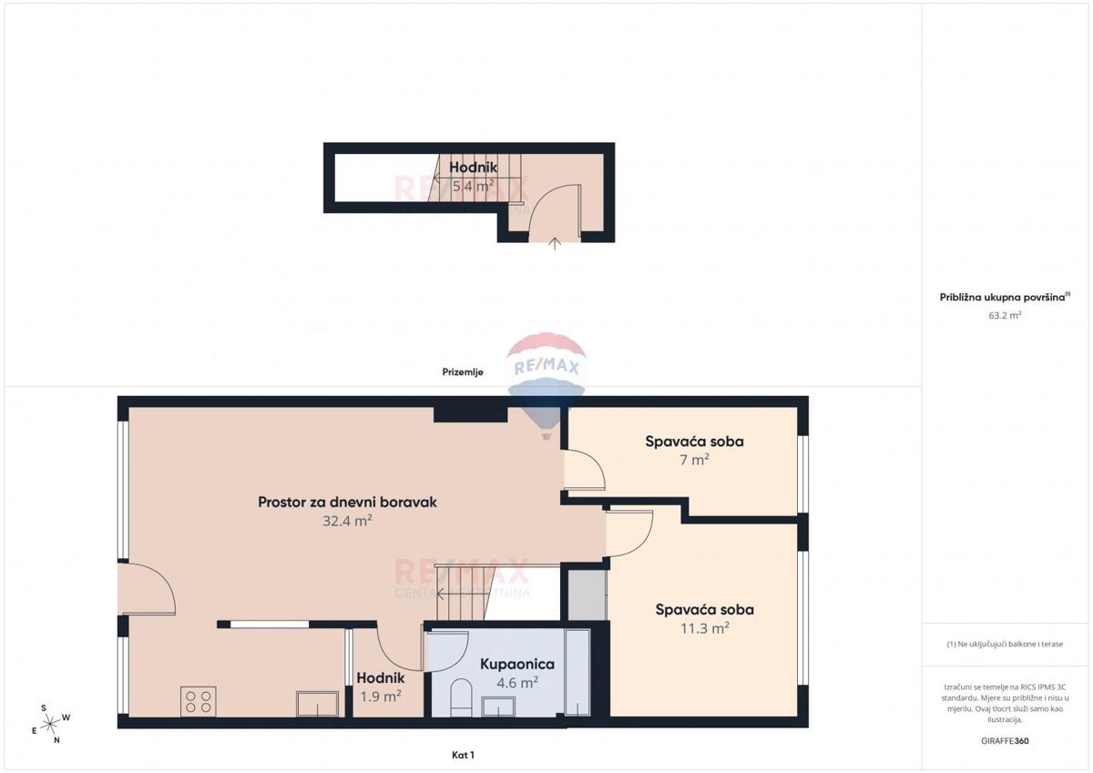 Stanovanje/Apartma Dugave, Novi Zagreb - Istok, 64m2