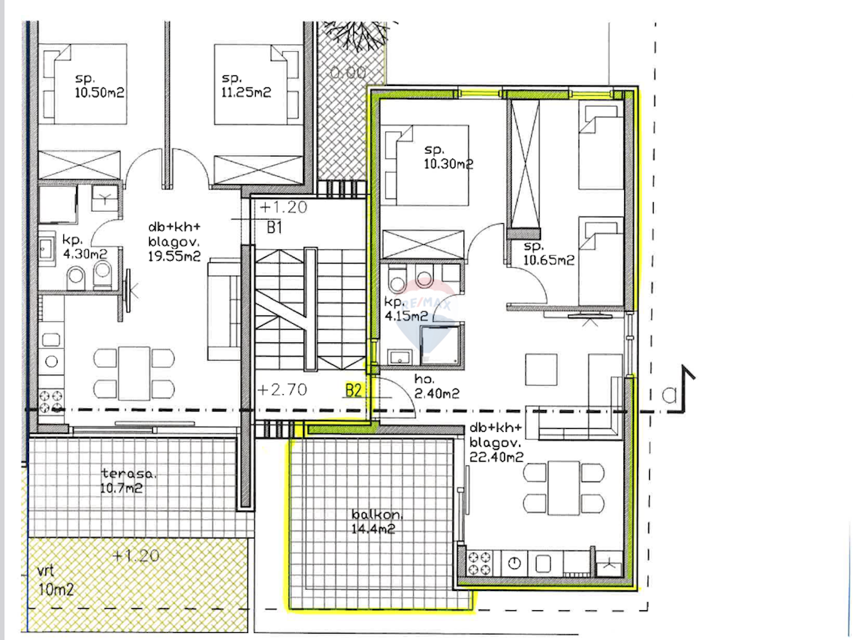 Stanovanje/Apartma Lovrečica, Umag, 49,90m2