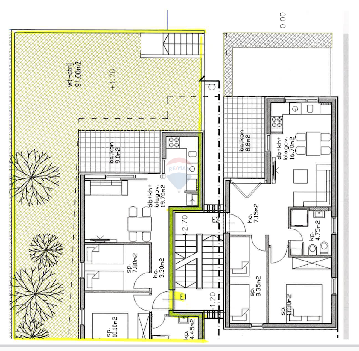 Stanovanje/Apartma Umag, 71,37m2