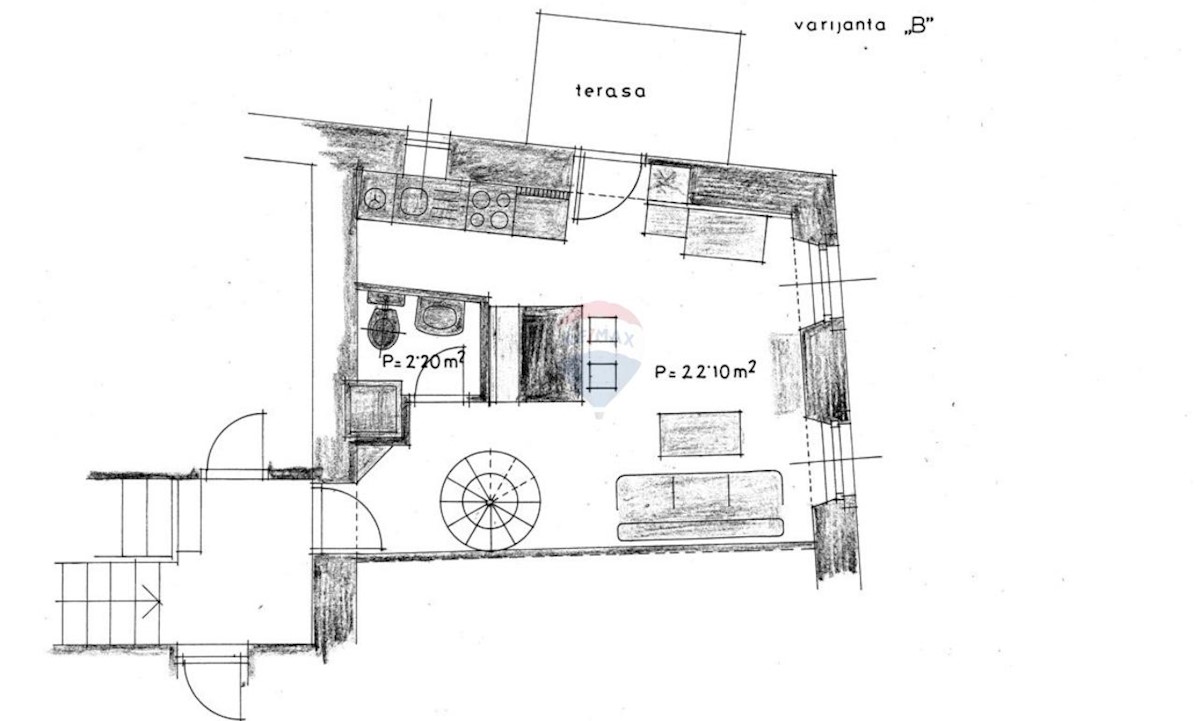 Stanovanje/Apartma Rovinj, 45m2