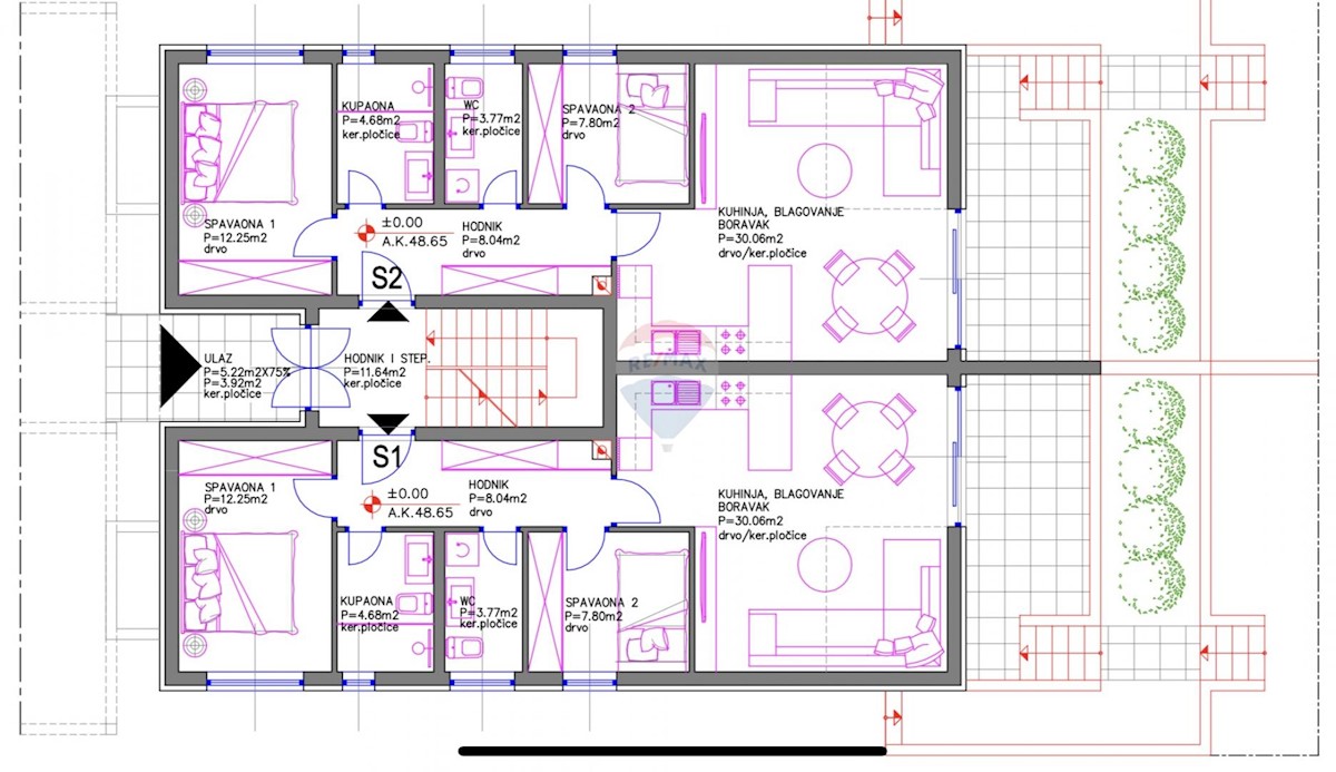 Stanovanje/Apartma Ližnjan, 90,68m2