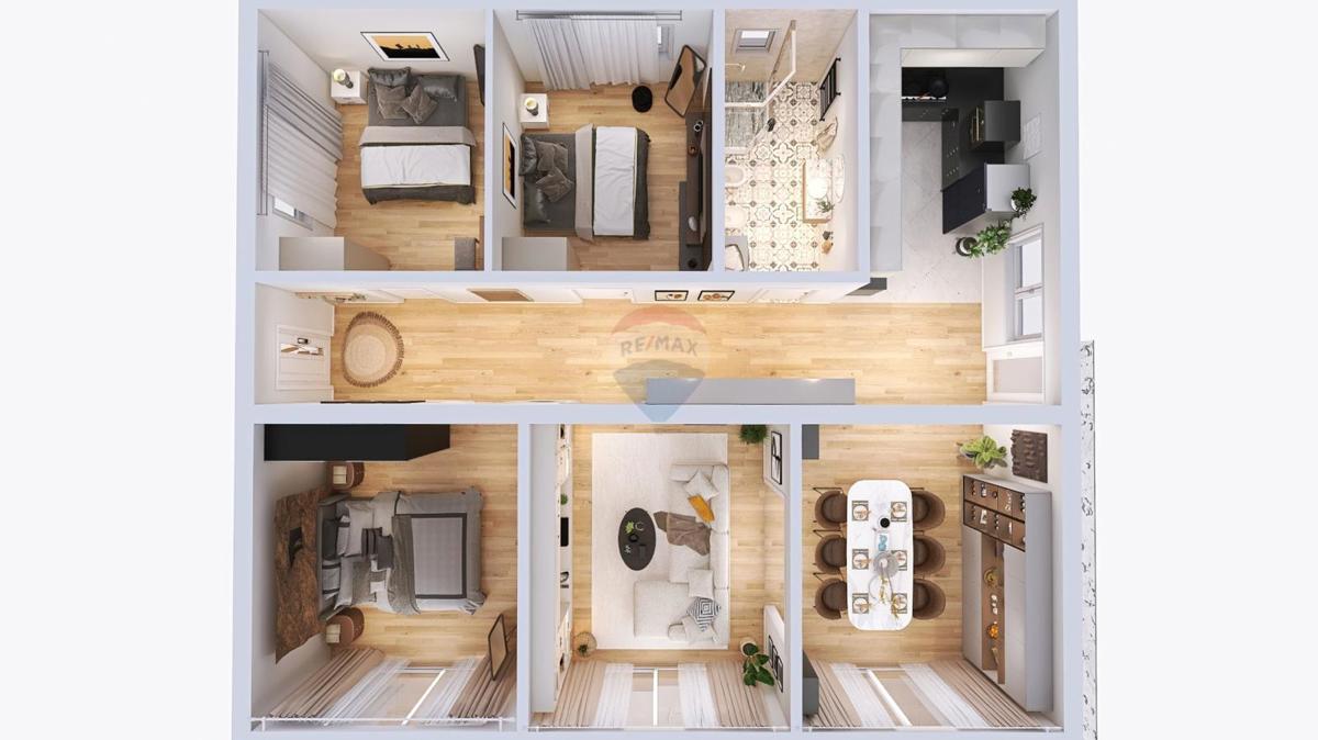 Stanovanje/Apartma Ćikovići, Kastav, 113,23m2