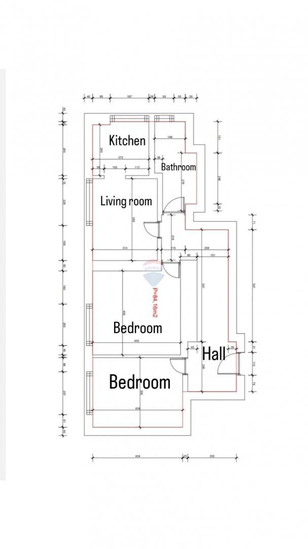Stanovanje/Apartma Potok, Rijeka, 79m2