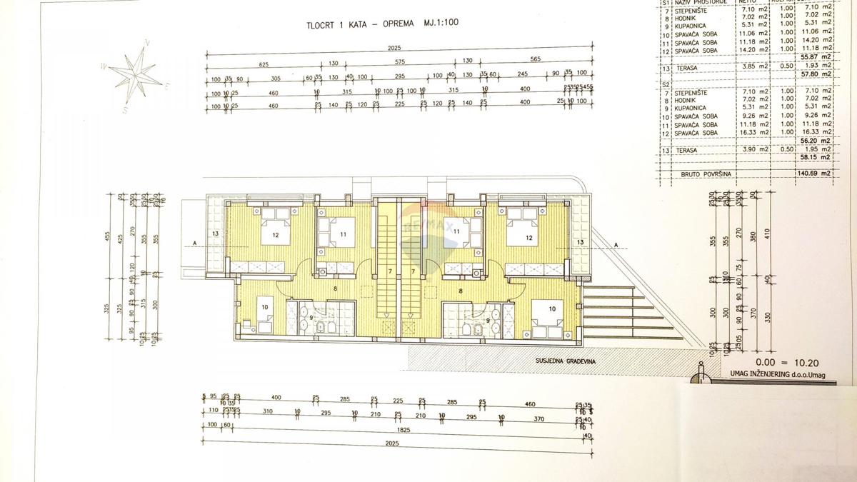 Stavbno zemljišče Umag, 442m2
