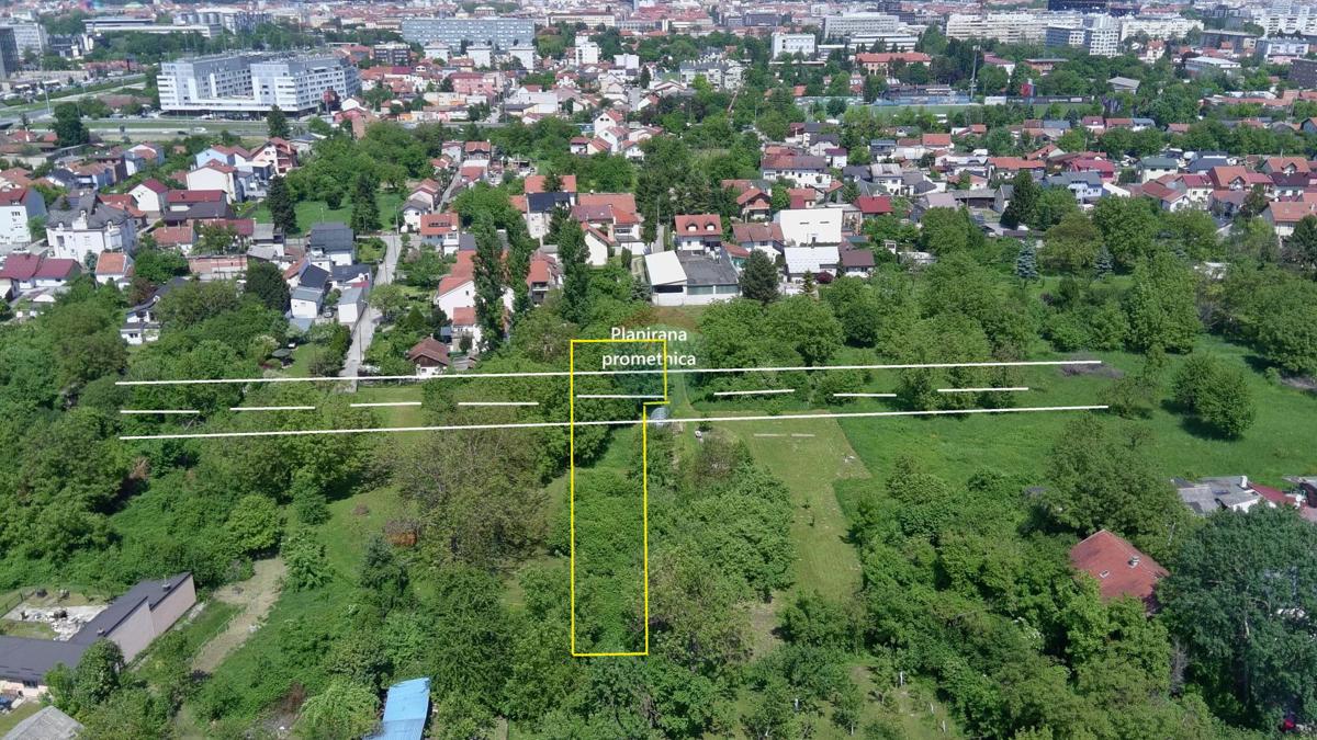 Stavbno zemljišče Trnje, 1.036m2