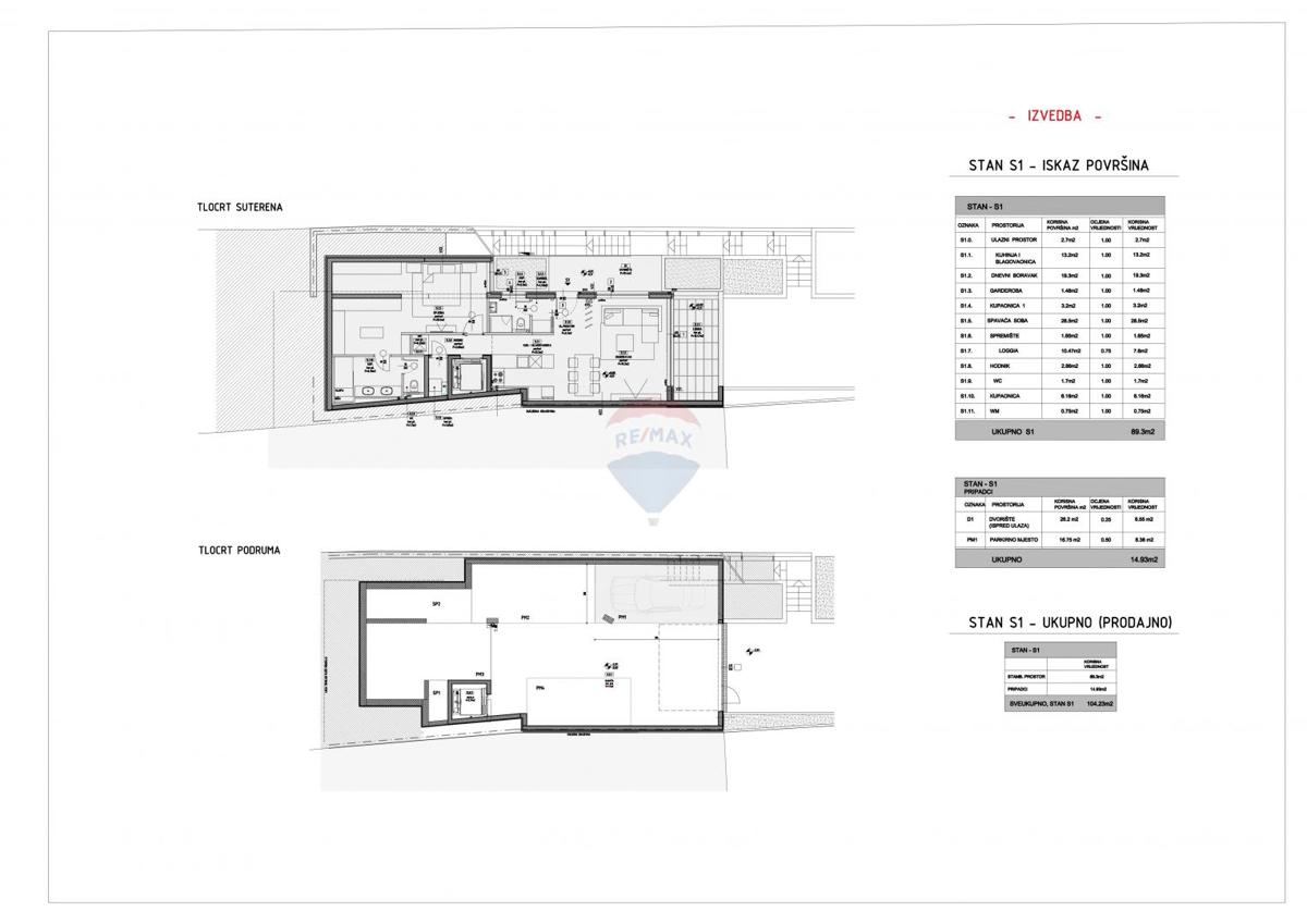 Stanovanje/Apartma Šalata, Gornji Grad - Medveščak, 104,23m2